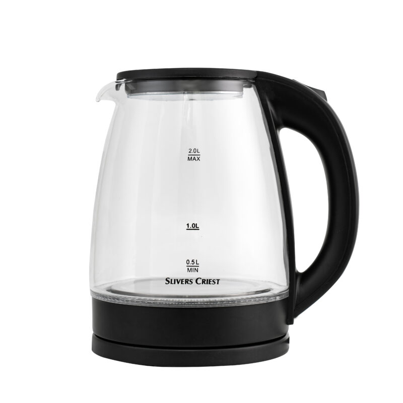 Ấm Siêu Tốc Thủy Tinh SLIVERS CRIEST SC-168GK